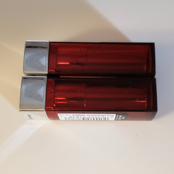 2-Pack Maybelline 311 Crimson Race Color Sensational Cream Finish Lipstick New - Picture 3 of 8